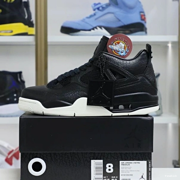 ponyhair Air 4 retro black Jordan Jordan 1121